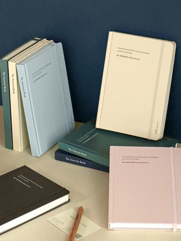 Souvenir B6 Banding Hardcover Notebook (Lined)