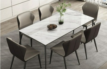 《CHAIR EMPIRE》TB036義大利奢華岩板餐桌/長方餐桌/岩板餐桌/岩板長方桌/會議桌/高檔岩板會議桌