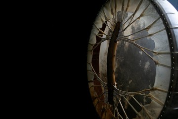 手工製作 天然羊皮薩滿鼓 Ethnic Percussions sacred drum 音療