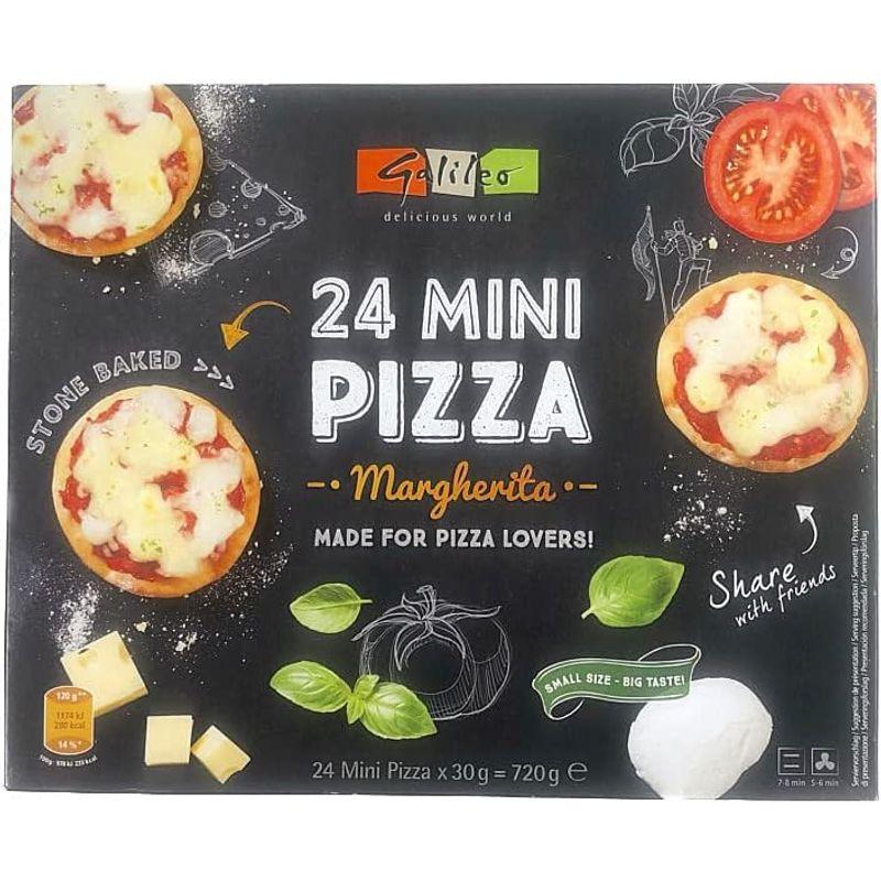 ガリレオ ミニピザ マルゲリータ 24枚入り Galileo 24Mini Pizza Margherita