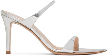 Gianvito Rossi 银色 Strappy 凉鞋