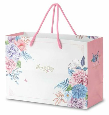 【搭盒訂購限定】愛在春天奶凍捲袋-粉紅 / F201B-1