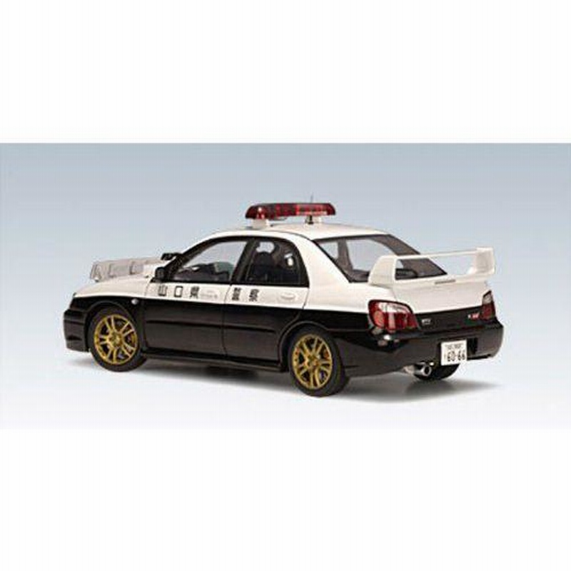 1/18 スバル インプレッサ WRX STI 山口県警察パトカー オートアート製 