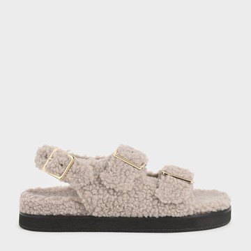 無毒再生QQ毛涼鞋