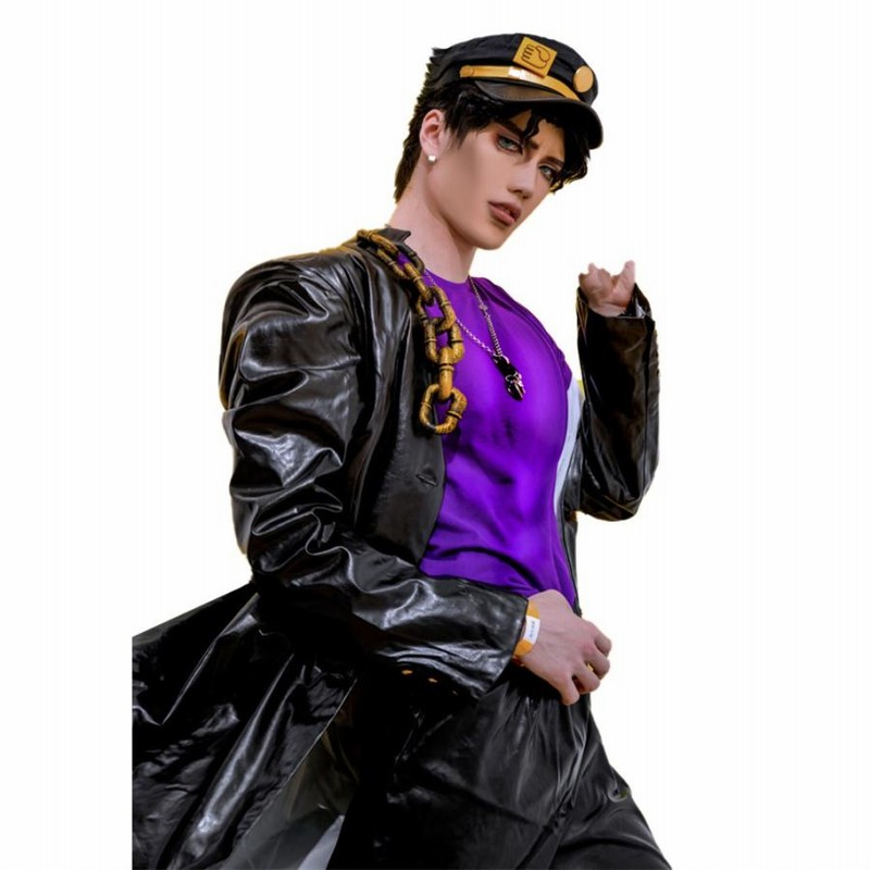 ジョジョの奇妙な冒険 スターダストクルセイダース 空条 承太郎 くうじょう じょうたろう コスプレ 衣装 キャラクター コスチューム ハロウィン イベント 通販 Lineポイント最大get Lineショッピング