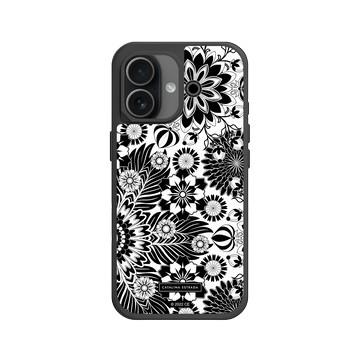 iPhone 17 SolidX 黑 - Catalina Estrada - Floral Monochrome