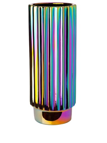 POLSPOTTEN - XL Oily Folds ceramic vase - unisex - ceramic - One Size - Multicolour