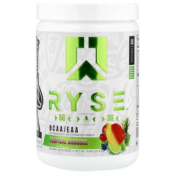 RYSE, 支鏈氨基酸和必需氨基酸，Tropical Snocone，13.3 盎司（378 克）