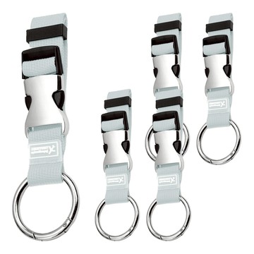 BangJiaShi 幫家適 行李掛環  灰色  5個