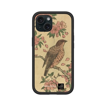iPhone 15 Mod NX 黑 - Van Gogh Museum - 櫻花樹上的伯勞鳥