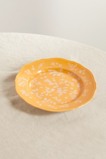 Cabana - + Ginori 1735 26.5cm Porcelain Dinner Plate - Yellow - one size