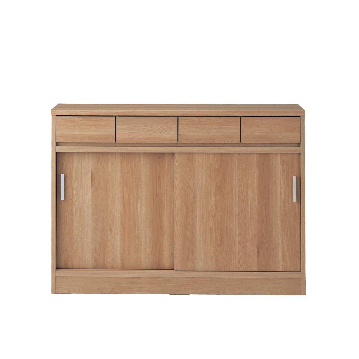 9月6日まで大型商品送料無料】 奥行が選べる引戸キャビネット［日本製