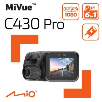 Mio MiVue C430 PRO 1080P GPS測速 安全預警六合一 金電容 行車記錄器 紀錄器 送64G