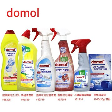 DOMOL 浴室 廚房 清潔劑 萬用去汙清潔劑 馬桶清潔劑 不鏽鋼清潔劑【299免運領券再享折扣】