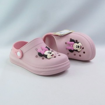 Disney 迪士尼正版 125821PNK 米妮 兒童 花園鞋 涼鞋 拖鞋 台灣製 粉【iSport愛運動】