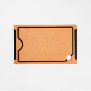 高密度木纖維溝槽砧板-40x25cm