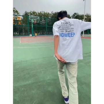 臺灣出貨 爆款速幹復古美式網眼排汗投籃服夏季運動健身訓練體育生男女同款籃球衣短袖t恤運動衣