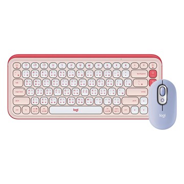 【推薦組合】Logitech POP ICON KEYS 無線藍牙鍵盤 + POP MOUSE 無線藍牙滑鼠