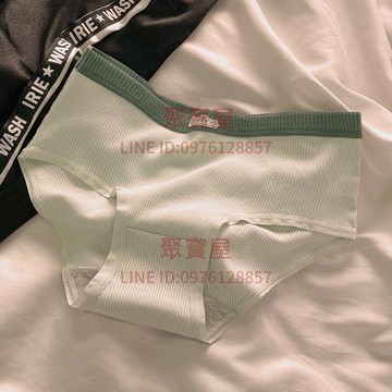 內褲女純棉抗菌少女日系純欲風爆款中腰全棉時尚親膚學生透氣褲頭【聚寶屋】