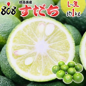  すだち Ｌ～３Ｌ 1箱 1kg (北海道沖縄別途送料加算) 皮 苗 苗木 すだち果汁 すだち酎 ギフト 巣ごもり消費 健