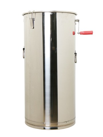 搖蜜機 封閉齒輪搖蜜機不銹鋼中蜂蜂加厚蜂桶打糖甩蜜蜂箱用養蜂工具【MJ11164】