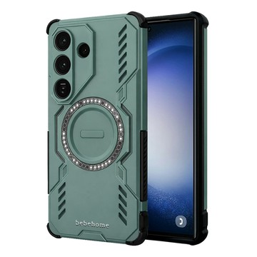 Bebehome 蝶甲散熱磁吸手機殼 支援MagSafe  綠色  三星 S26 Plus