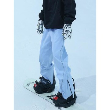 東北零下40度防風滑雪褲女冬季加絨加厚工裝褲子戶外三防水沖鋒褲