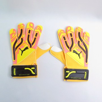 PUMA 04186209 ULTRA Play RC 足球手套 守門員手套 分尺寸 橘黃【iSport愛運動】