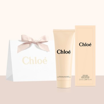 【Chloe’ 蔻依】同名女性淡香精限量版香氛護手霜75ml+品牌紙袋(送禮首選)