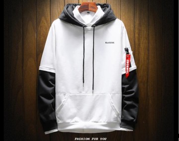 情侶衛衣  衛衣男潮學生寬鬆連帽衫男士韓版青少年加大碼薄外套情侶服  瑪麗蘇