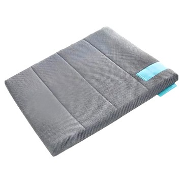 BALANCEON 倍力舒 蜂巢凝膠健康坐墊套 可拆式透氣網布 久坐舒適 底部防滑  L  灰色