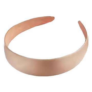 SCHÖN 日本純色寬版髮箍  3 x 12cm  卡其色