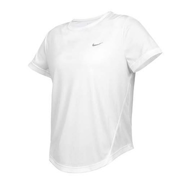 NIKE 女運動短袖T恤-運動 上衣 休閒 DRI-FIT