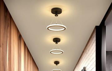 【優選百貨】led過道走廊燈現代簡約入戶玄關吸頂小吊燈北歐網紅陽臺衣帽間燈