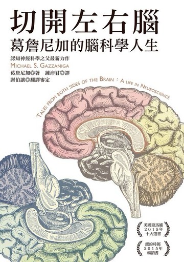 【電子書】切開左右腦：葛詹尼加的腦科學人生