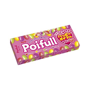 [家速配]明治Poifull軟糖-綜合水果口味53g