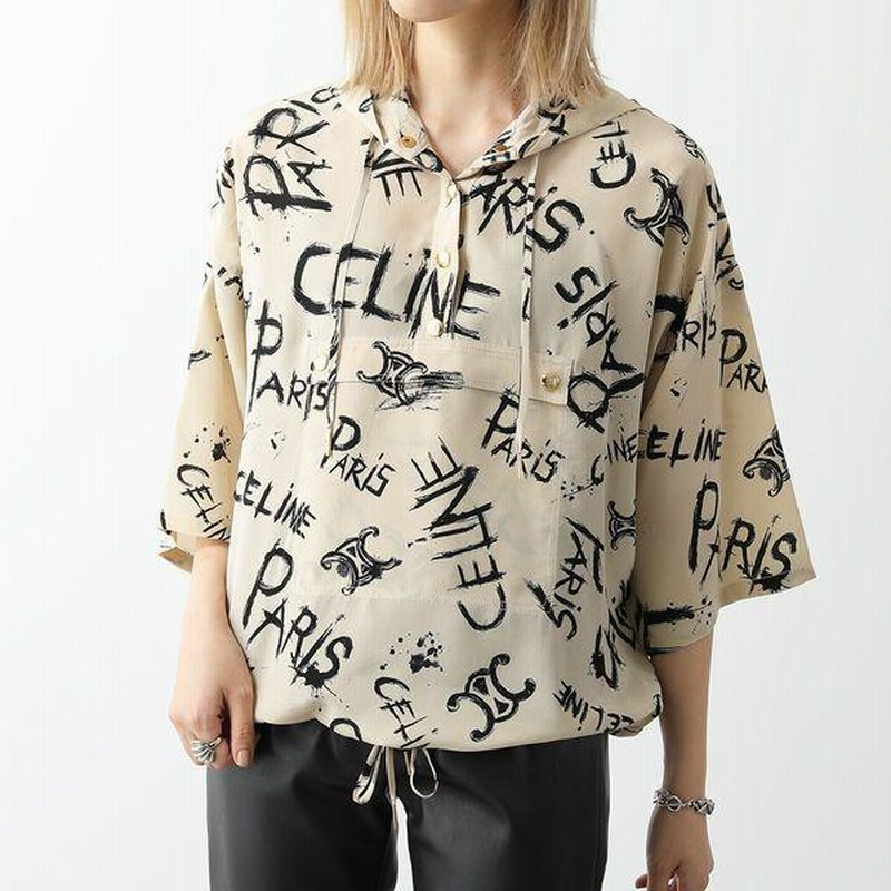 CELINE セリーヌ シャツ 2B636731R.11CN レディース 5分袖