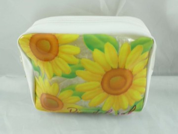 【震撼精品百貨】DiaDelSol_向日葵太陽花~小化妝包『白邊』