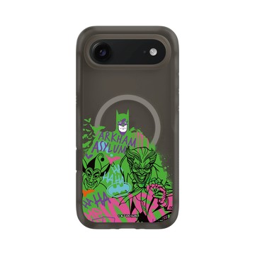 iPhone Air AirX 本質黑 - Joker - 小丑與蝙蝠俠塗鴉款