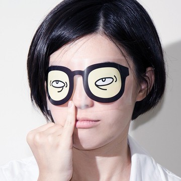 白目變臉貼－殭屍臉 派對 婚禮 直播