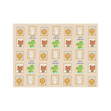 PVC防水寵物地墊  60 x 40cm  照片牆  1個