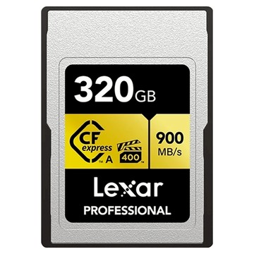 Lexar 雷克沙 Professional Cfexpress Type A Card Gold Series 記憶卡  1個  320GB