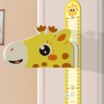 量身高墻貼磁吸精準測量儀尺神器可移除寶寶身高貼墻紙不傷墻207M 快速出貨