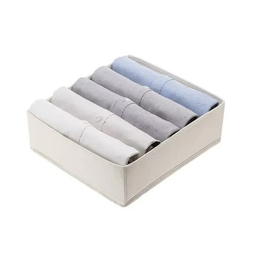 【日本霜山】布質衣櫃抽屜用衣物分類收納盒(30cm面寬)-3入-多款可選-無分隔