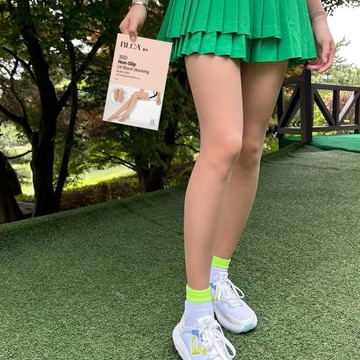 韓國BLCA高爾夫運動連褲絲襪防紫外線高彈透氣修身冰絲打底褲golf
