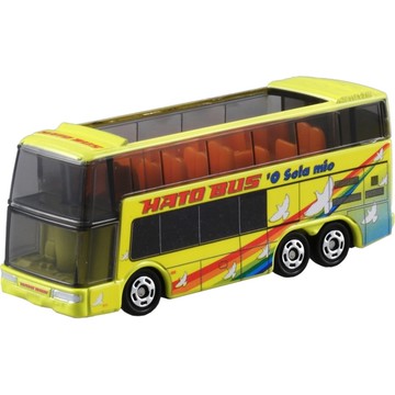 【震撼精品百貨】 TOMICA多美~TOMICA多美小汽車 NO.042 三菱HATO BUS 彩虹*85942