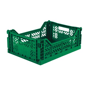 Aykasa土耳其折疊收納箱 M -寶石綠（2入）_廠商直送