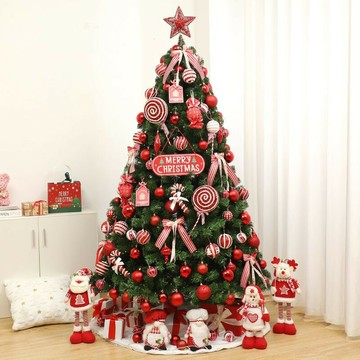 免運 附發票 聖誕樹 新款圣誕樹裝飾家用1.5/1.8米套餐豪華加密高級感ins風圣誕節擺件 可開發票 全館五折 工廠現貨直銷 新品特價 z11051