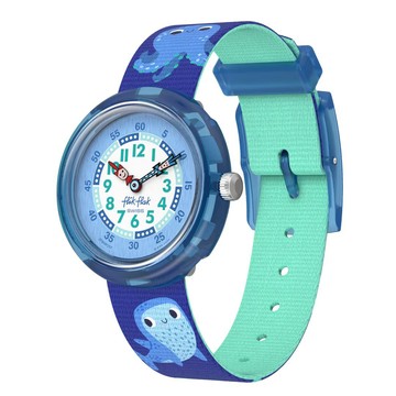 【swatch】OCEAN PARTY  FlikFlak 兒童手錶 安全防水/瑞士製造 FBNP257 (31.85mm)