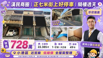 與神同鄰｜漢民商圈｜正七米街上｜需全屋翻修騎樓透天｜高雄市小港區宮田街